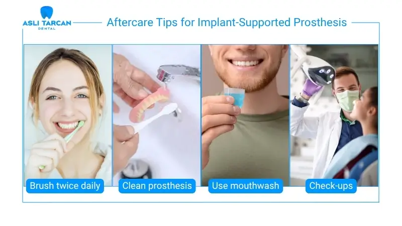 Aftercare Tips for Implant-Supported Prosthesis