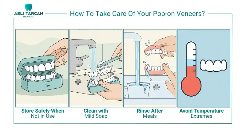 How To Take Care Of Your Pop-on Veneers