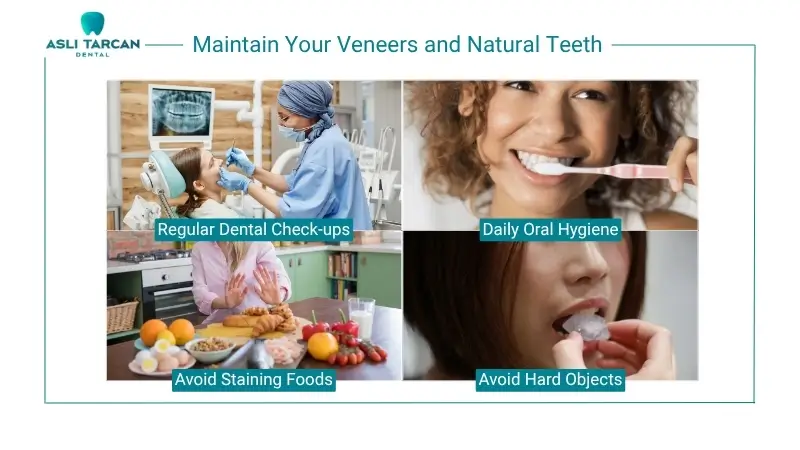Maintain Your Veneers and Natural Teeth